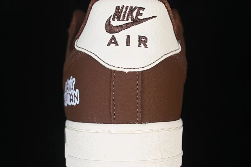 All Categories Nk Air Force 1 Air Force Series Nk Air Force 1 Low Air Force Low Nike Air Force 1'07 Low Joint Brown Cheese Print Air Force One Low Casual Shoes DF0188-127
